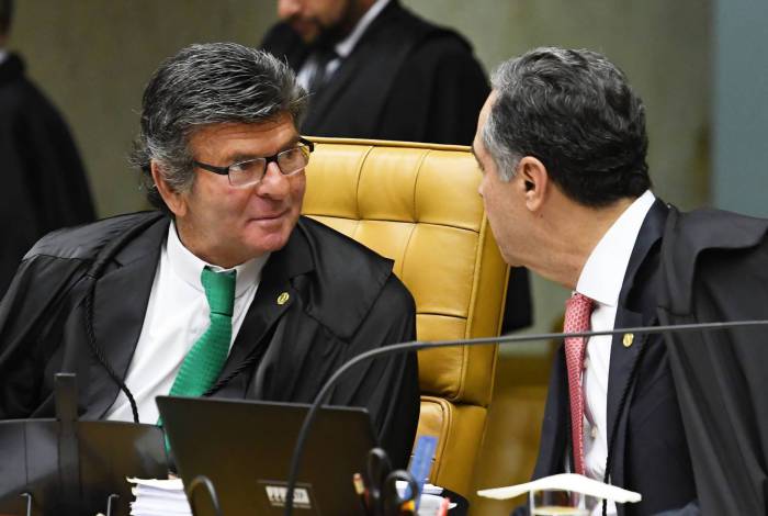 Ministro Luiz Fux (à esquerda) é o relator do caso